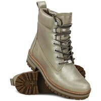Damskie buty zimowe TIMBERLAND COURMAYEUR VALLEY YELLOW BOOT  a1klr kolor złoty