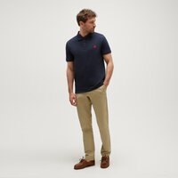 Koszulka polo męska TIMBERLAND POLO TFO CHEST LOGO SHORT SLEEVE POLO tb0a2bs14331 kolor granatowy