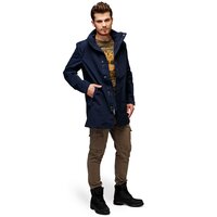 Kurtka zimowa męska TIMBERLAND KURTKA DV RAINCOAT CLS SHELL a1mz7433 kolor granatowy