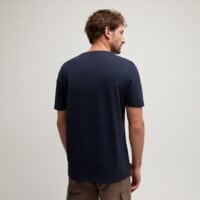 T-shirt, koszulka męska TIMBERLAND T-SHIRT LOGO GRAPHIC SHORT SLEEVE TEE tb0a43yb4331 kolor granatowy