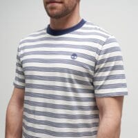 T-shirt, koszulka męska TIMBERLAND T-SHIRT 4 ROWS STRIPED SHORT SLEEVE TEE tb0a5mrcadp1 kolor multicolor