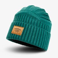czapka zimowa męska TIMBERLAND CZAPKA ZIMOWA RIBBED BEANIE tb0a1egwv351 kolor zielony