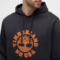 Bluza męska TIMBERLAND BLUZA Z KAPTUREM HOLIDAY GRAPHIC HOODIE tb0a5mbt0011 kolor czarny