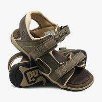 Sandały dziecięce TIMBERLAND TISBURY 2 STRAP ca1lb8 kolor brązowy