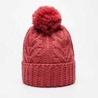 Czapka zimowa damska TIMBERLAND CZAPKA CABLE PREMIUM POM BEANIE tb0a1eroeft1 kolor różowy