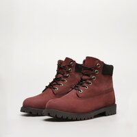 Dziecięce buty zimowe TIMBERLAND 6 IN PREMIUM WP BOOT tb0a64a1c601 kolor bordowy