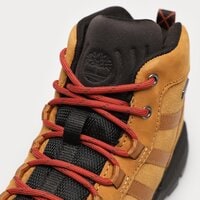 Dziecięce buty zimowe TIMBERLAND EURO TREKKER MID LEATHER tb0a66942311 kolor brązowy