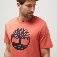 T-shirt, koszulka męska TIMBERLAND T-SHIRT TREE LOGO SHORT SLEEVE TEE tb0a2c2rei41 kolor czerwony