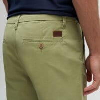 Szorty, spodenki męskie TIMBERLAND SZORTY TWILL CHINO tb0a2dfmbq01 kolor zielony