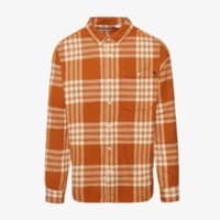 Koszula męska TIMBERLAND KOSZULA MIDWEIGHT FLANNEL CHECK SHIRT tb0a6v4xc411 kolor brązowy