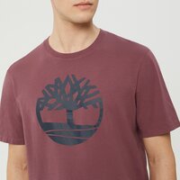 T-shirt, koszulka męska TIMBERLAND T-SHIRT SS KENNEBEC RIVER TREE LOGO TEE tb0a2c2rg691 kolor bordowy