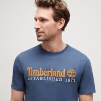 T-shirt, koszulka męska TIMBERLAND T-SHIRT EMBROIDERY LOGO TEE tb0a6se12881 kolor granatowy