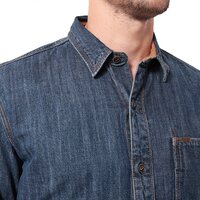 Koszula męska TIMBERLAND KOSZULA LS MUMFORD RIVER DENIM 5553j958 kolor niebieski