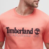 T-shirt, koszulka męska TIMBERLAND T-SHIRT EMBROIDERY LOGO TEE tb0a6se1ei41 kolor czerwony