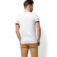 T-shirt, koszulka męska TIMBERLAND T-SHIRT SS KENNEBEC RIVER PRINTED POCKET TEE tb0a1og11001 kolor biały