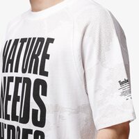 T-shirt, koszulka męska TIMBERLAND T-SHIRT SS ELLIS RIVER STATEMENT TEE tb0a1odis911 kolor biały