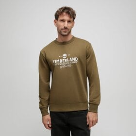 TIMBERLAND BLUZA TFO WORK GRAPHIC BRUSHBACK CREW NECK