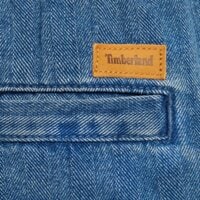 Szorty, spodenki męskie TIMBERLAND SZORTY HERRINGBONE DENIM tb0a6jkyadd1 kolor granatowy