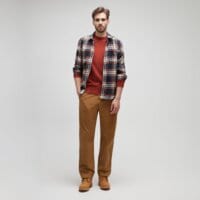 Sweter męski TIMBERLAND SWETER WILLIAMS RIVER COTTON YD tb0a2bmmeod1 kolor czerwony