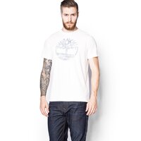 T-shirt, koszulka męska TIMBERLAND T-SHIRT KENNEBEC TEE a1bh3130 kolor biały