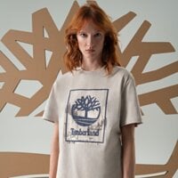 T-shirt, koszulka męska TIMBERLAND T-SHIRT FRONT SEASONAL GRAPHIC TEE tb0a5mqpcy21 kolor beżowy
