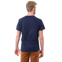 T-shirt, koszulka męska TIMBERLAND T-SHIRT SS HERRING RVR PKT TEE 8130j019 kolor granatowy
