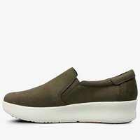 Sneakersy damskie TIMBERLAND BERLIN PARK SLIP ON a1m9t kolor khaki