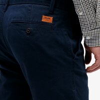 Spodnie męskie TIMBERLAND SPODNIE SQUAM LAKE STRETCH TWILL STRAIGHT CHINO tb0a1nwu433132 kolor granatowy