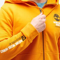 Bluza męska TIMBERLAND BLUZA ROZPINANA Z KAPTUREM NNH FULL ZI HOODIE tb0a2dy88041 kolor brązowy