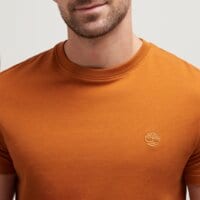 T-shirt, koszulka męska TIMBERLAND T-SHIRT DUNSTAN RIVER SHORT SLEEVE TEE tb0a2bprc391 kolor brązowy