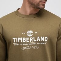 Bluza męska TIMBERLAND BLUZA TFO WORK GRAPHIC BRUSHBACK CREW NECK tb0a6wae3021 kolor khaki