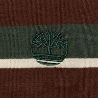 T-shirt, koszulka męska TIMBERLAND T-SHIRT STRIPE SS TEE tbc0yhddaic1 kolor zielony