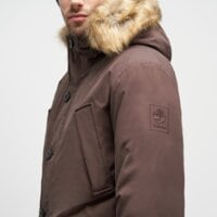 Kurtka zimowa męska TIMBERLAND KURTKA ZIMOWA SCAR RIDGE WP PARKA tb0a22w22431 kolor brązowy
