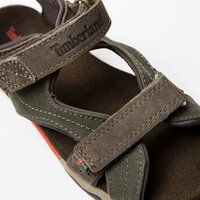 Sandały dziecięce TIMBERLAND PARK HOPPER L/F 2 STRAP ca1p4f kolor khaki