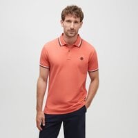 Koszulka polo męska TIMBERLAND POLO TFO LOGO TIPPED SHORT SLEEVE POLO tb0a2ds9ei41 kolor czerwony