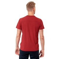 T-shirt, koszulka męska TIMBERLAND T-SHIRT SS OVERDYE MARL GRAPHIC 5615j608 kolor czerwony