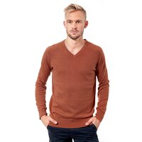 Sweter męski TIMBERLAND SWETER HAMPTON RIVER V NECK 5628j820 kolor pomarańczowy