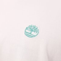 T-shirt, koszulka męska TIMBERLAND T-SHIRT SS EMB TREE TEE 1146j100 kolor biały