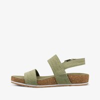 Buty casual damskie TIMBERLAND MALIBU WAVES 2BAND SANDAL tb0a1xy2q691 kolor khaki