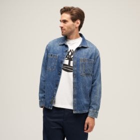 TIMBERLAND KOSZULA DENIM POCKET SHIRT