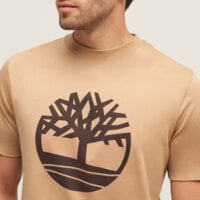 T-shirt, koszulka męska TIMBERLAND T-SHIRT NORTHWOOD TREE LOGO SS TEE tbc0yhacdf01 kolor beżowy