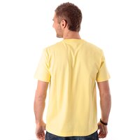 T-shirt, koszulka męska TIMBERLAND T-SHIRT LINEAR LOGO 4663j718 kolor żółty