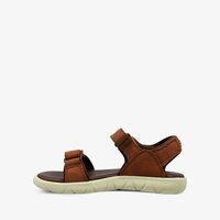 Sandały dziecięce TIMBERLAND NUBBLE SANDAL LTHR 2 STR ca1rai kolor brązowy
