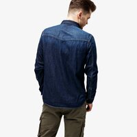 Koszula męska TIMBERLAND KOSZULA LS MUMFORD RIVER DENIM SHIRT SLIM tb0a1o375321 kolor granatowy
