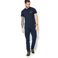 T-shirt, koszulka męska TIMBERLAND T-SHIRT SS GREAT BR OOK CHEST a1qbo433 kolor granatowy