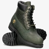 Buty męskie casual TIMBERLAND PREMIUM 6 INCH BOOT  ca1pij kolor zielony