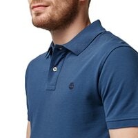 Koszulka polo męska TIMBERLAND POLO MILLERS RIVER PIQUE SLIM POLO tb0a1lil2881 kolor granatowy