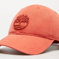 Czapka męska TIMBERLAND CZAPKA COTTON CANVAS BASEBALL CAP tb0a1e9mw781 kolor czerwony