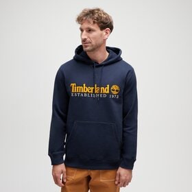 TIMBERLAND BLUZA Z KAPTUREM EMBROIDERY LOGO BRUSH BACK HOODI