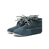 Dziecięce buty zimowe TIMBERLAND CRIB BOOTIE WITH HAT a1lu3 kolor granatowy